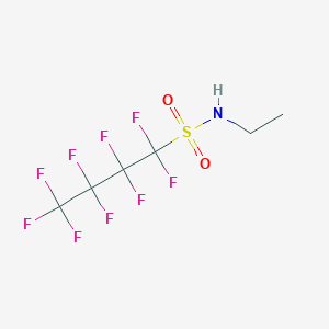 molecular formula C6H6F9NO2S B1254885 N-ethylperfluorobutanesulfonamide 