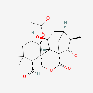 molecular formula C22H30O7 B1254886 川续草素 A 