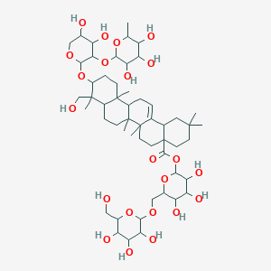 molecular formula C53H86O22 B1254898 DipsacosideB 