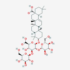 molecular formula C48H76O19 B1254901 Elatoside I 
