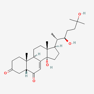 molecular formula C27H42O5 B1254904 3-Dehydro-2-deoxyecdysone 