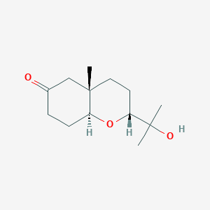 molecular formula C13H22O3 B1254905 Durgamone 