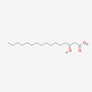 molecular formula C16H32O3 B1254907 (R)-β-羟基棕榈酸 