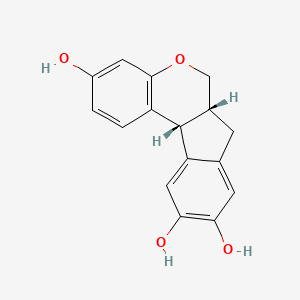 molecular formula C16H14O4 B1254921 Brazilane 