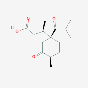 molecular formula C15H24O4 B1254924 Unii-65wvb6DB6D CAS No. 5956-06-9