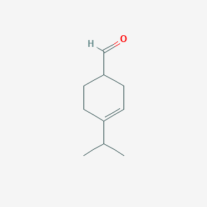 molecular formula C10H16O B1254927 3-Cyclohexene-1-carboxaldehyde, 4-(1-methylethyl)- CAS No. 27841-22-1