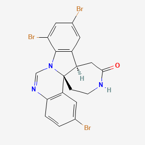 molecular formula C19H14Br3N3O B1254929 Hinckdentine A 