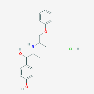 molecular formula C18H24ClNO3 B125493 Isoxsuprine hydrochloride CAS No. 579-56-6