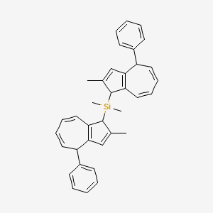 molecular formula C36H36Si B12549310 Agn-PC-0neuyl CAS No. 175649-09-9