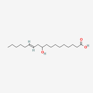 molecular formula C18H34O3 B1254934 10-Hydroxy-12-octadecenoic acid 