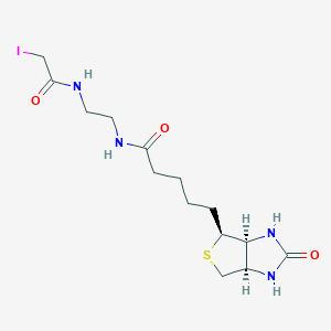 molecular formula C14H23IN4O3S B1254950 n-Biotinoyl-n'-iodoacetylethylenediamine 