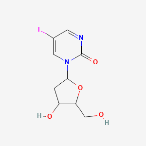 molecular formula C9H11IN2O4 B1254961 5-Iodo-2-pyrimidinone-2'-deoxyribose 