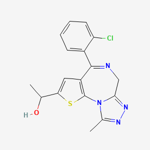 molecular formula C17H15ClN4OS B1254964 alpha-Hydroxyetizolam CAS No. 64546-10-7