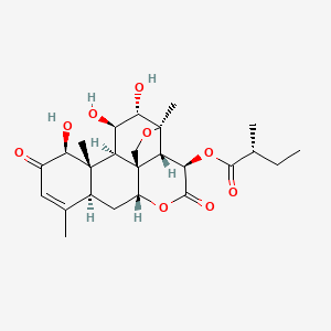 molecular formula C25H34O9 B1254965 Simalikalactone D 