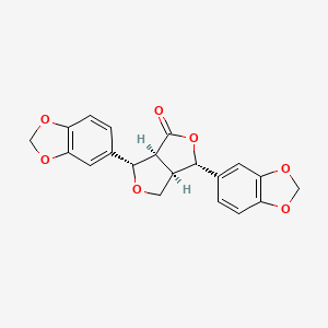 molecular formula C20H16O7 B1254971 Aptosimone 