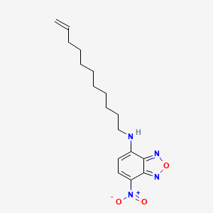 molecular formula C17H24N4O3 B12549761 Agn-PC-00CB30 CAS No. 870094-37-4
