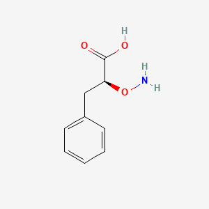 molecular formula C9H11NO3 B1254983 L-2-Aminooxy-3-phenylpropanoic acid 