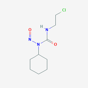 molecular formula C9H16ClN3O2 B125499 Urea, 1-(2-chloroethyl)-3-cyclohexyl-3-nitroso- CAS No. 54749-91-6