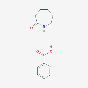 molecular formula C13H17NO3 B12550041 Benzoic acid--azepan-2-one (1/1) CAS No. 868082-91-1