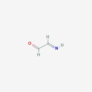 molecular formula C2H3NO B12550052 Acetaldehyde, imino-, (E)- CAS No. 143508-97-8