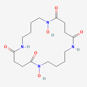 molecular formula C16H28N4O6 B1255006 Putrebactin 