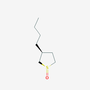 molecular formula C8H16OS B1255015 (1R,3S)-3-butylthiolane 1-oxide 