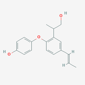 molecular formula C18H20O3 B1255017 Rodgersinol 