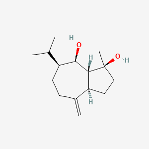 molecular formula C15H26O2 B1255018 Teucladiol 