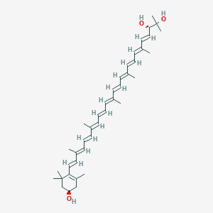 molecular formula C40H56O3 B1255019 Myxol 