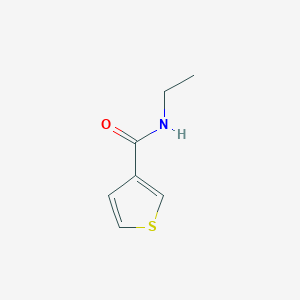 molecular formula C7H9NOS B125505 N-Ethylthiophene-3-carboxamide CAS No. 150079-41-7