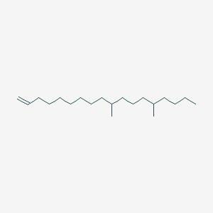 molecular formula C20H40 B1255052 10,14-Dimethyl-1-octadecene 