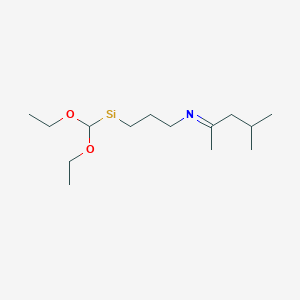 molecular formula C14H29NO2Si B12550547 CID 78061737 