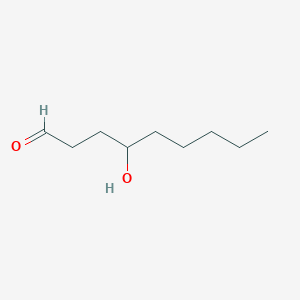 molecular formula C9H18O2 B1255056 4-Hydroxynonanal 