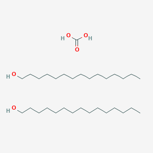 molecular formula C31H66O5 B12550606 Carbonic acid;pentadecan-1-ol CAS No. 145197-00-8