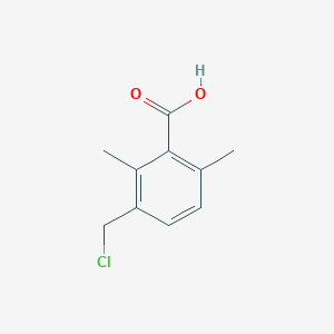 molecular formula C10H11ClO2 B12550691 3-Chloromethyl-2,6-dimethyl-benzoic acid CAS No. 179554-33-7