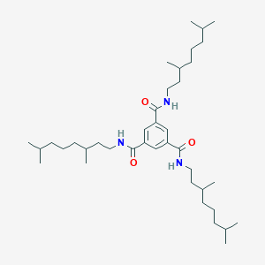 molecular formula C39H69N3O3 B12550704 N~1~,N~3~,N~5~-Tris(3,7-dimethyloctyl)benzene-1,3,5-tricarboxamide CAS No. 191397-32-7