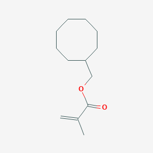 molecular formula C13H22O2 B12550732 Cyclooctylmethyl 2-methylprop-2-enoate CAS No. 152950-93-1