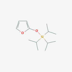 molecular formula C13H24O2Si B12550793 Silane, (2-furanyloxy)tris(1-methylethyl)- CAS No. 171201-21-1