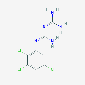 molecular formula C8H8Cl3N5 B12550798 Imidodicarbonimidic diamide, N-(2,3,5-trichlorophenyl)- CAS No. 159733-96-7