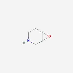 B1255087 7-Oxa-3-azabicyclo[4.1.0]heptane CAS No. 286-21-5