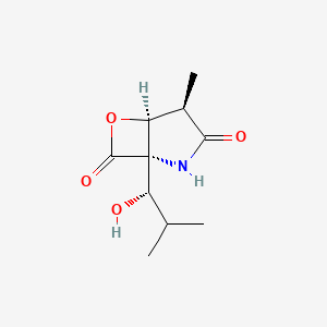 molecular formula C10H15NO4 B1255088 Clasto-Lactacystin -lactone 