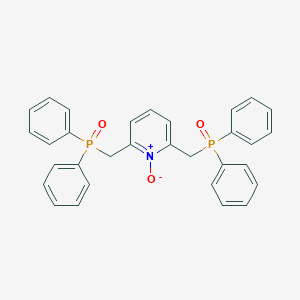 molecular formula C31H27NO3P2 B12550944 Pyridine, 2,6-bis[(diphenylphosphinyl)methyl]-, 1-oxide CAS No. 148215-50-3