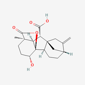 molecular formula C19H24O5 B1255097 Gibberellin A61 