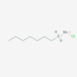 molecular formula C8H17ClMn B12550986 Octylmanganese chloride CAS No. 147608-28-4