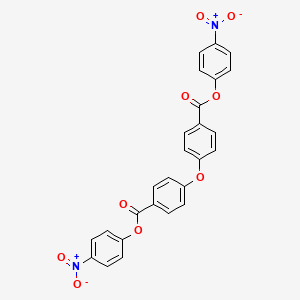 molecular formula C26H16N2O9 B12551059 Bis(4-nitrophenyl) 4,4'-oxydibenzoate CAS No. 188895-97-8