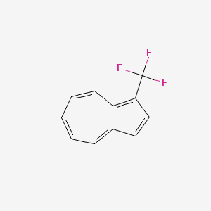 molecular formula C11H7F3 B12551168 1-(Trifluoromethyl)azulene CAS No. 143023-50-1