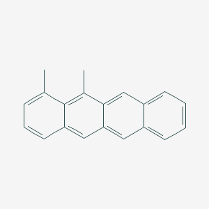 molecular formula C20H16 B12551192 1,12-Dimethyltetracene CAS No. 143436-22-0