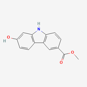 molecular formula C14H11NO3 B1255120 Clausine M 