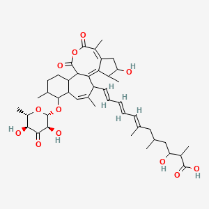 molecular formula C44H60O12 B1255127 Aurantin b 