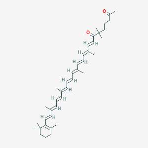 molecular formula C40H56O2 B1255129 Semi-beta-carotenone 